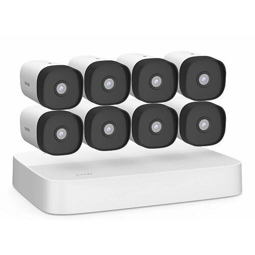 Комплект видеонаблюдения Tenda K8P-4TR (8 камер и 1 регистратор)