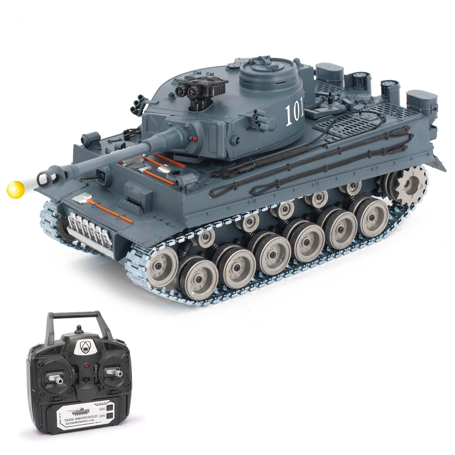 R-Wings Радиоуправляемый танк R-WINGS German Tiger - RWG021-812-PRO