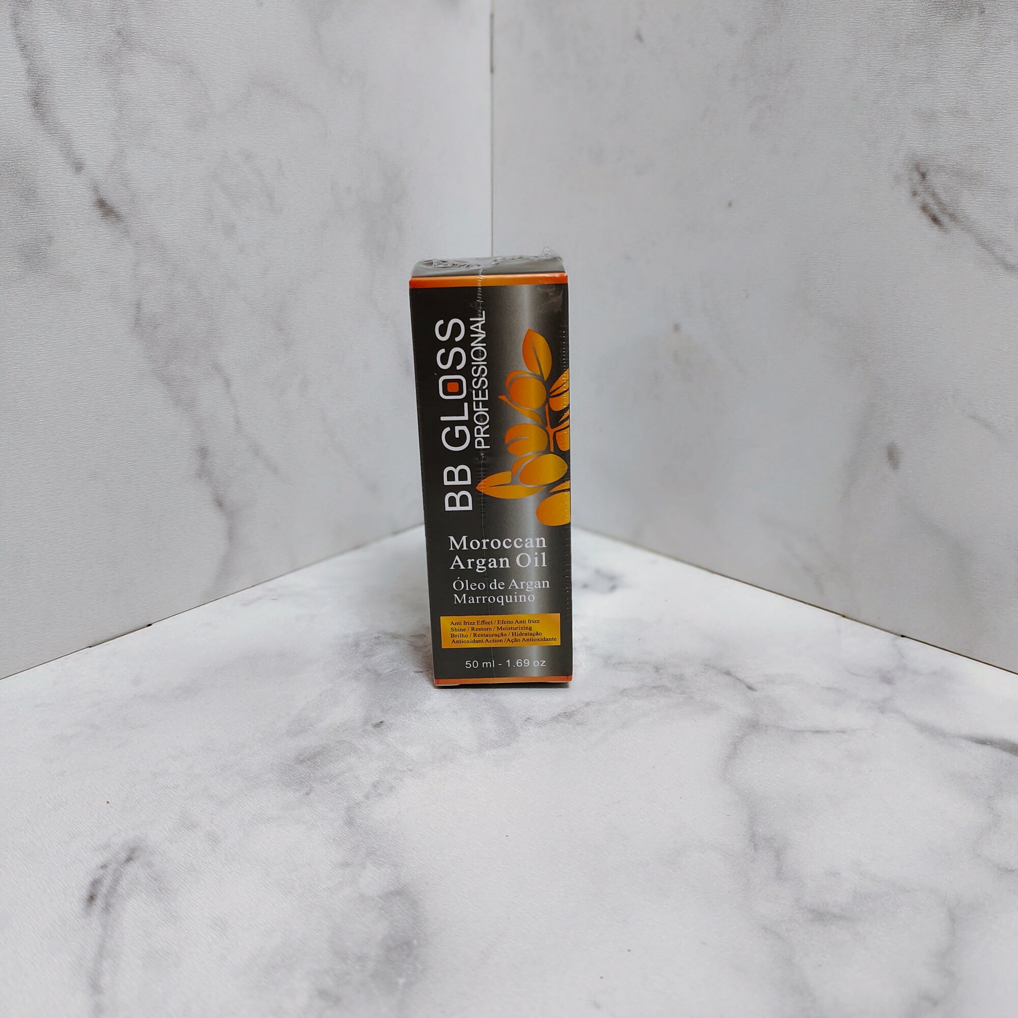 Масло для волос BB Gloss Professional, аргановое, для блеска, 50мл — фото 1
