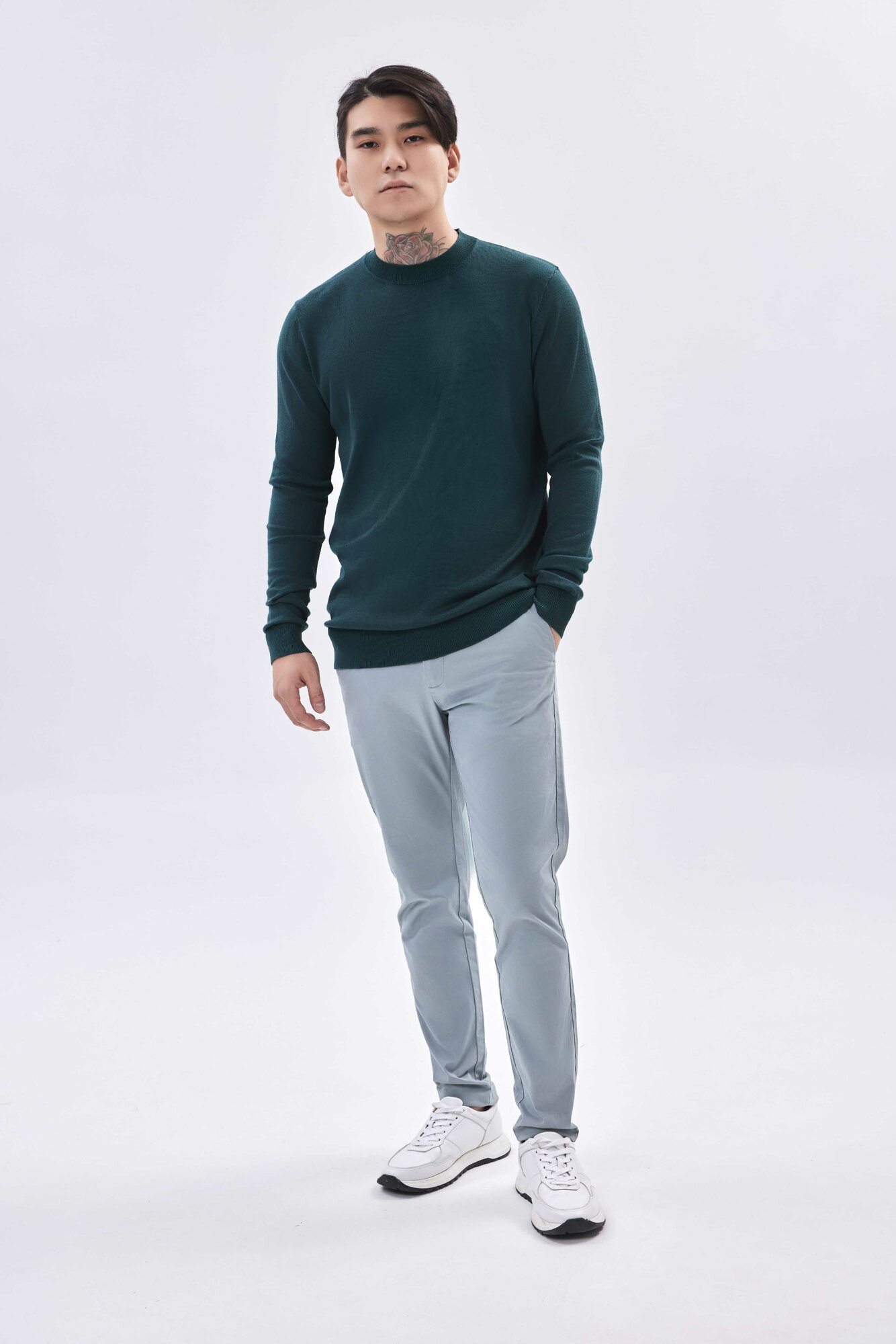 Джемпер TERRA PRO, размер 2XL, green — фото 1