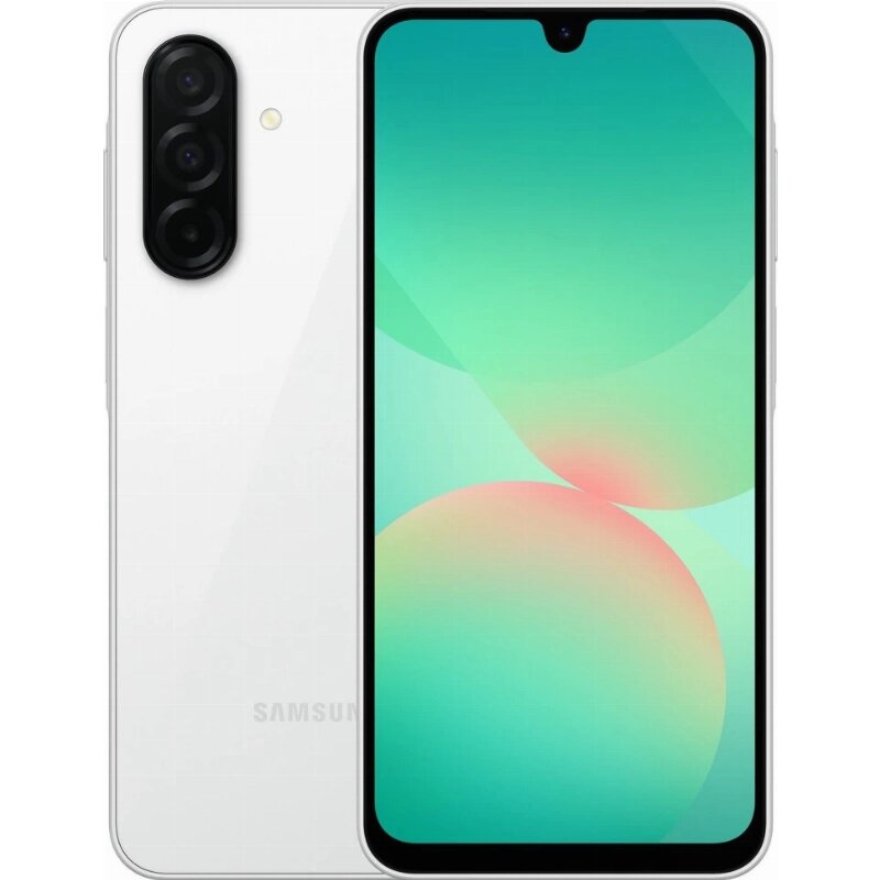 Смартфон Samsung Galaxy A26 6/128 ГБ, White, белый