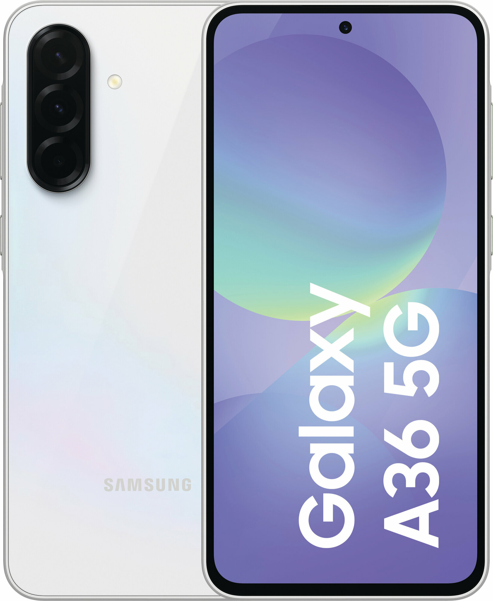 Смартфон Samsung Galaxy A36 5G 8 128 ГБ  Dual  nano SIM   eSIM  белый