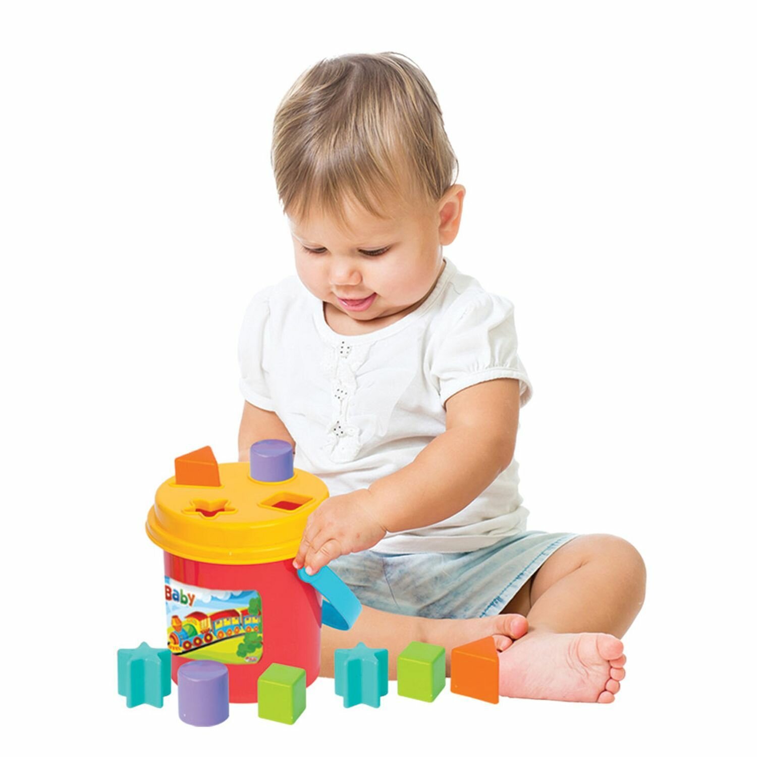 Логика-сортер, ведерко — фото 1