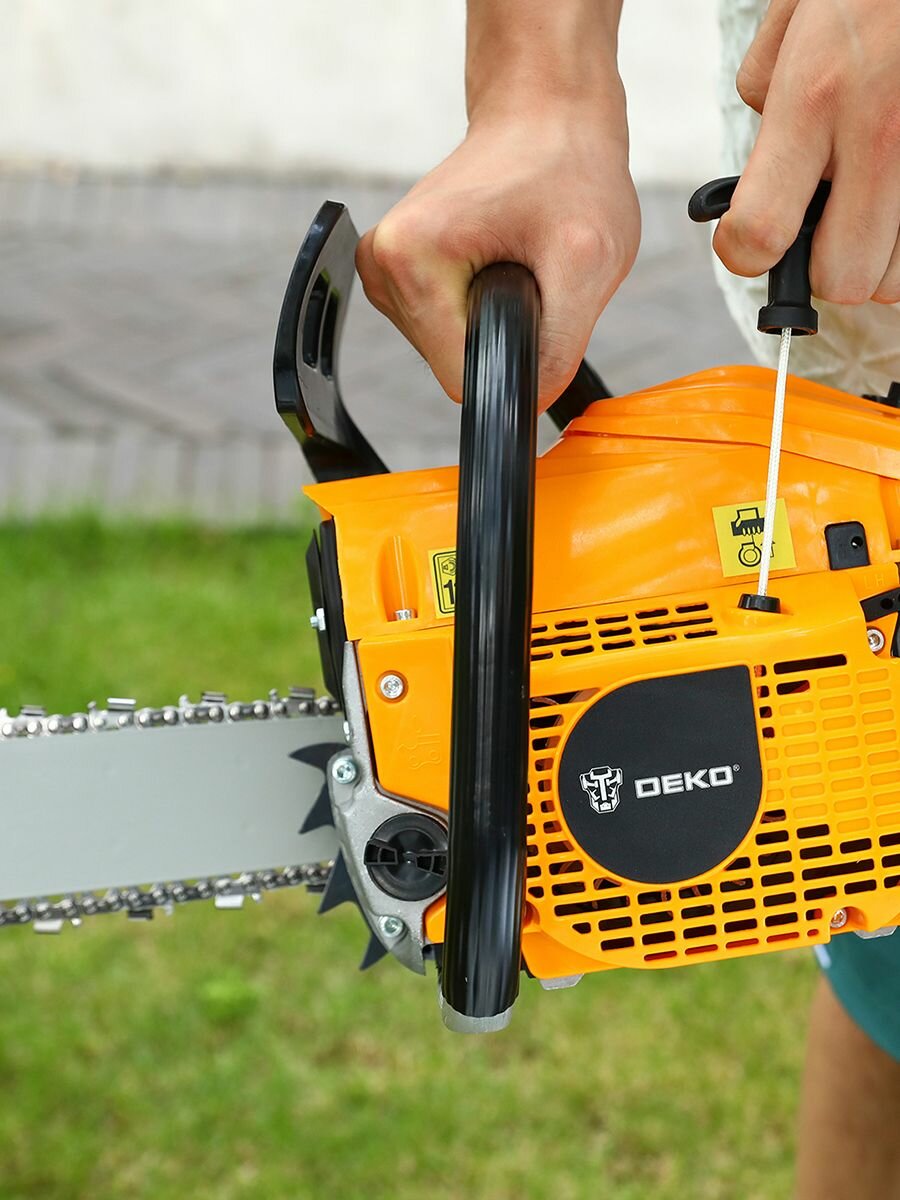 Цепь для бензопилы DEKO P-CS23, 20", 0.325", 1.6 мм, 76 звеньев — фото 1