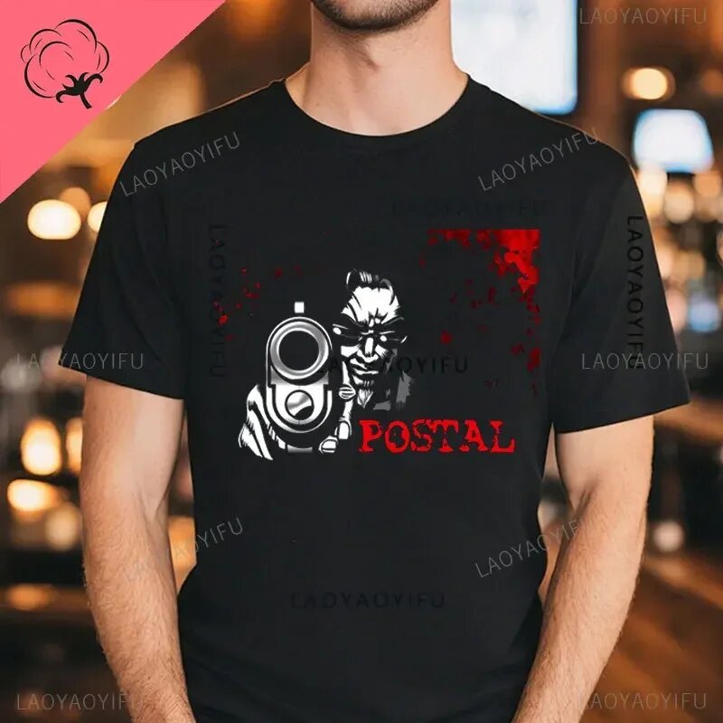 Футболка LAOYAOYIFU, размер XL, черный