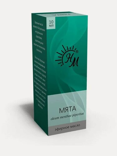 Изображение товара Натуральные масла Масло эфирное "Мята", для ароматерапии и косметологии, 10 мл