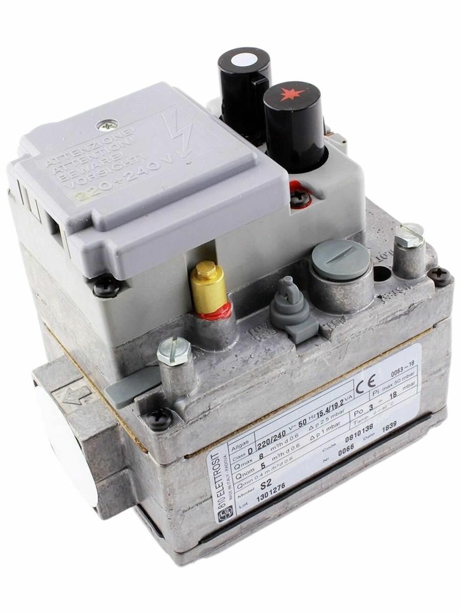 Многофункциональный регулятор подачи газа "ELETTROSIT" 810 (0.810.138) 3/4"