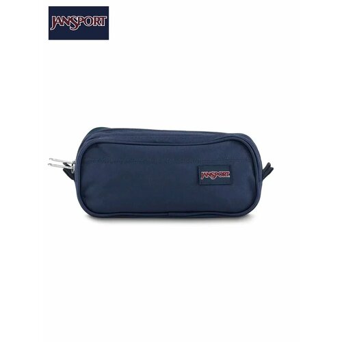 фото Косметичка jansport, ширина: 12 см., высота: 5 см., длина: 24 см., , синий