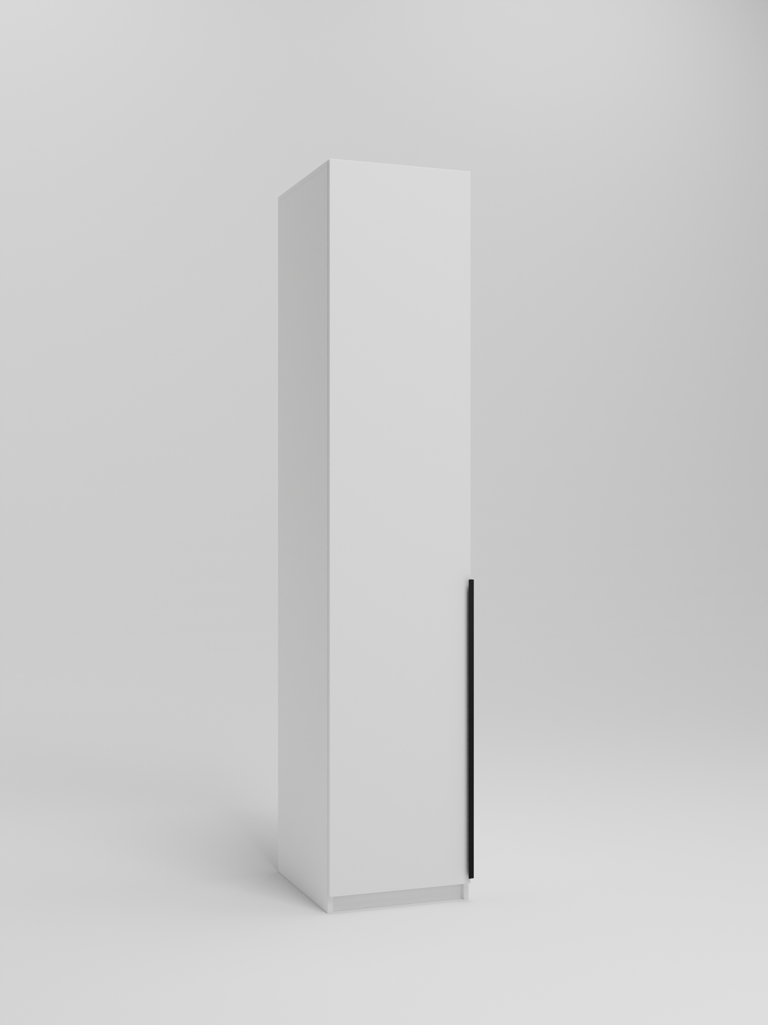 Пенал  Норд  NORD Мебель  ЛДСП  скандинавский стиль  белый  220x45x54 см