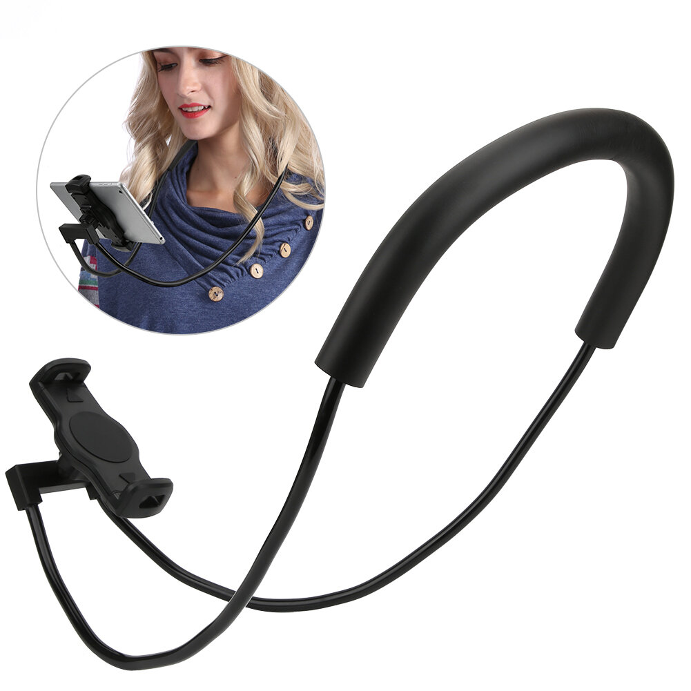 Кровати Xiaomi Многофункциональная подставка для телефона с вращением на 360° для Xiaomi/Huawei, крепление на шею, для кровати и автомобиля