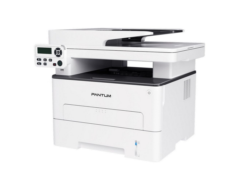 Pantum M7100DW A4, мфу, лазерное, черно-белое, 33стр/мин, 1200x1200dpi, 525мгц, 256мб, дуплекс, 50апд, WiFi/USB/Ethernet, 1500стр/картридж, белый корпус (M7100DW)(007597)