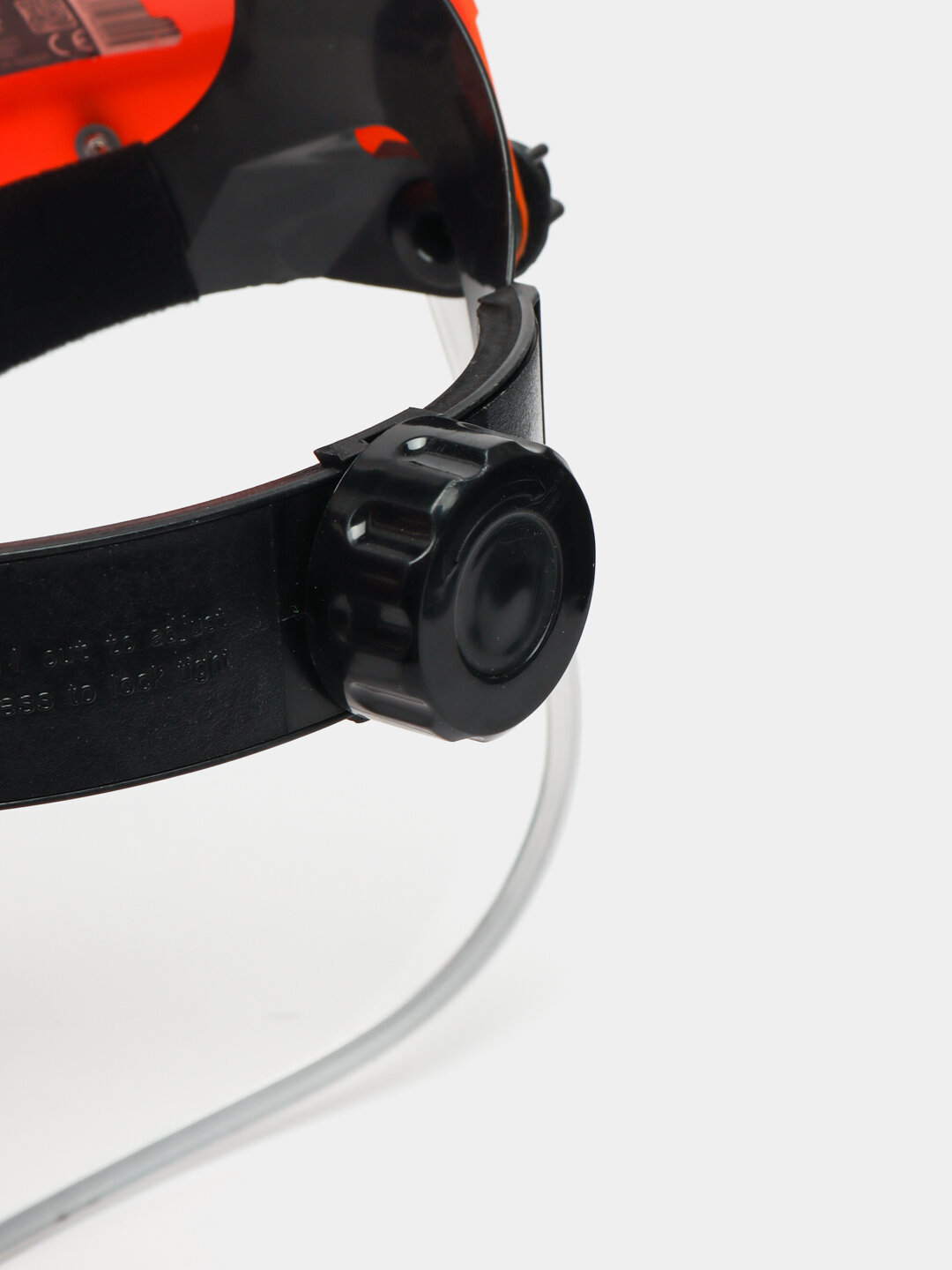 Прозрачная защитная маска WOKIN для надёжной защиты лица и глаз при строительных и ремонтных работах — фото 1