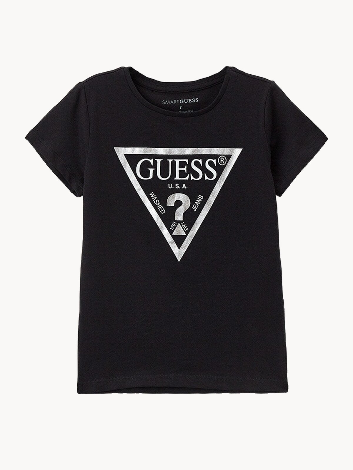Футболка GUESS, размер 16 лет, черный