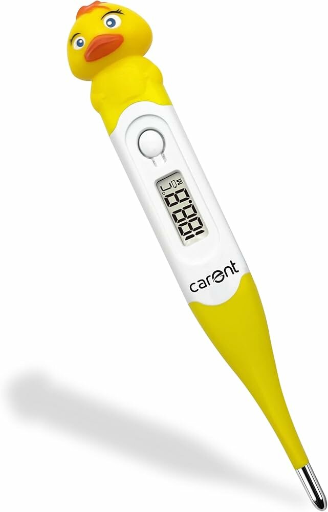 Электронный термометр градусник высокая точность, для взрослых и детей утёнок