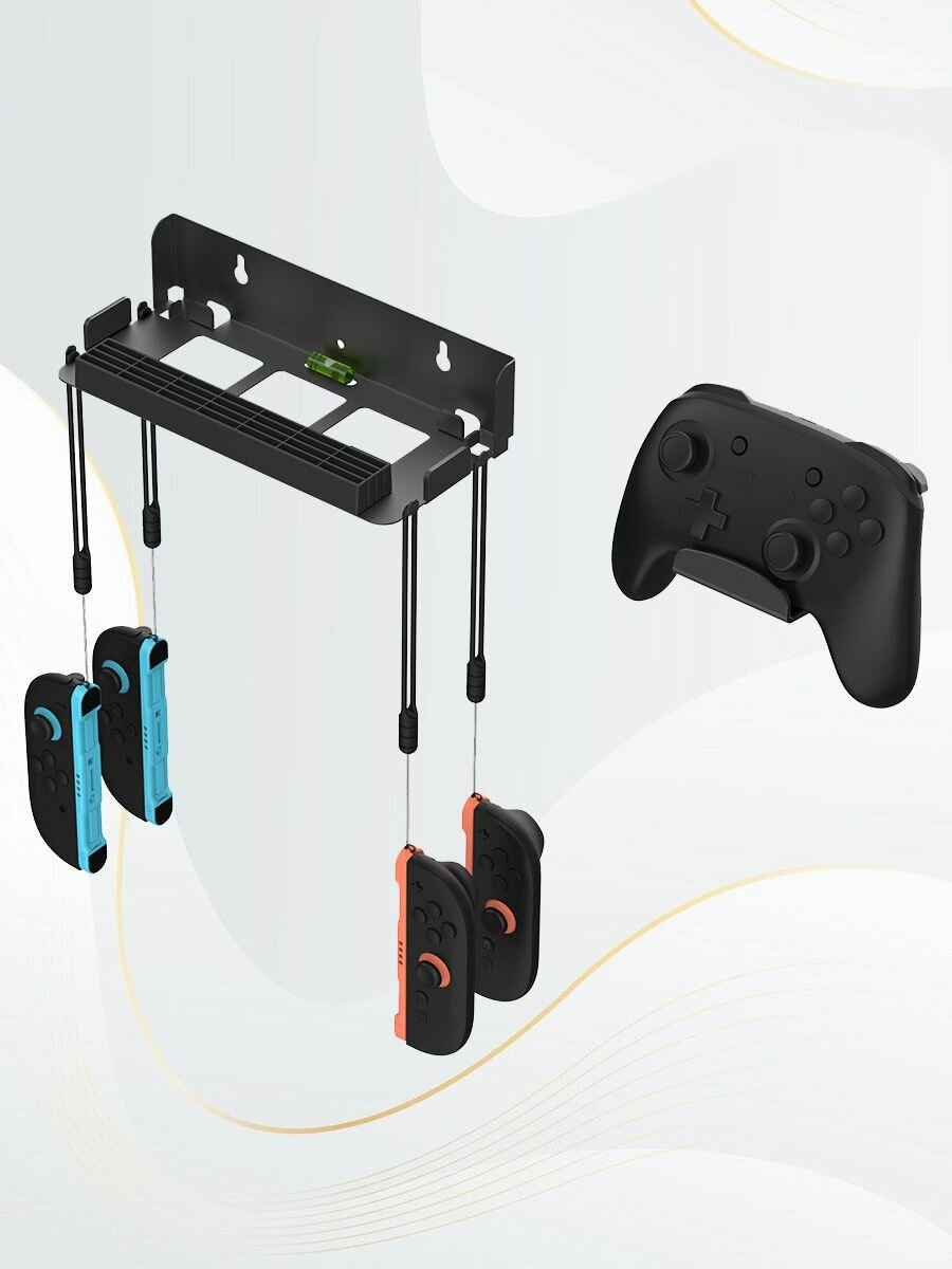 Настенный кронштейн крепление для Nintendo Switch и Switch 2 (Dobe TNS-31113) — фото 1