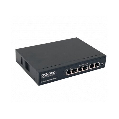 Коммутатор (switch) Osnovo PoE SW-20600(80W)