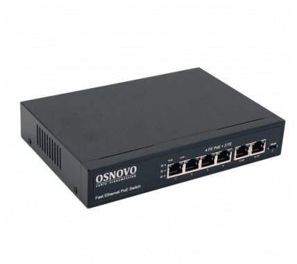 Коммутатор (switch) Osnovo PoE SW-20600(80W)