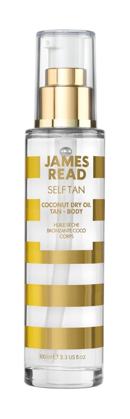 JAMES READ James Read Coconut Dry Oil Tan Body Масло сухое кокосовое для тела с эффектом загара, 100 мл