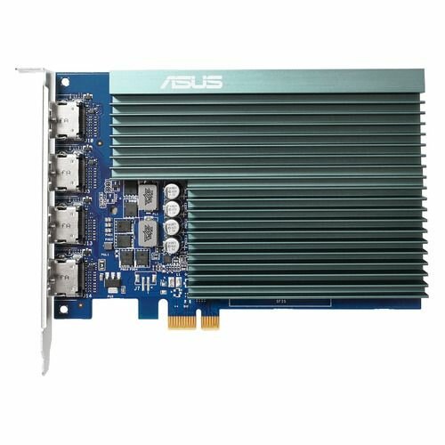 Видеокарта ASUS NVIDIA GeForce GT 730 GT730-4H-SL-2GD5 2ГБ GDDR5, Ret