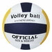 Мяч волейбольный, размер 5, PVC, 2 подслоя, машинная сшивка, микс 442939 .