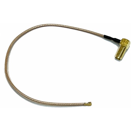 Пигтейл (кабельная сборка) U. Fl-SMA(female) угловой, длина 25 см пигтейл кабельная сборка crc9 f female 25 см