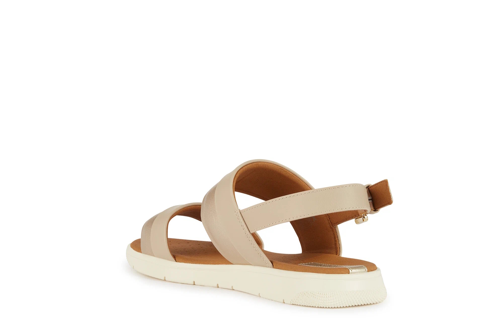 Сандалии GEOX, размер 37, бежевый/светлое золото — фото 1