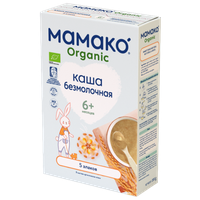 Каша безмолочная MAMAKO ORGANIC 5 злаков с 6 мес.