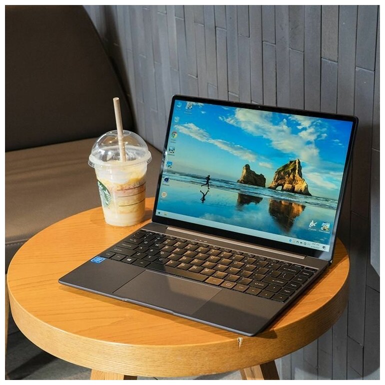 Ноутбук CHUWI 1416512 14 IPS Intel Core i3 10110U 21ГГц 16ГБ 512ГБ SSD Intel UHD Graphics Windows 11 Home серый