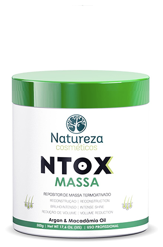 фото Ботокс для волос NATUREZA NTOX Massa 500 ml