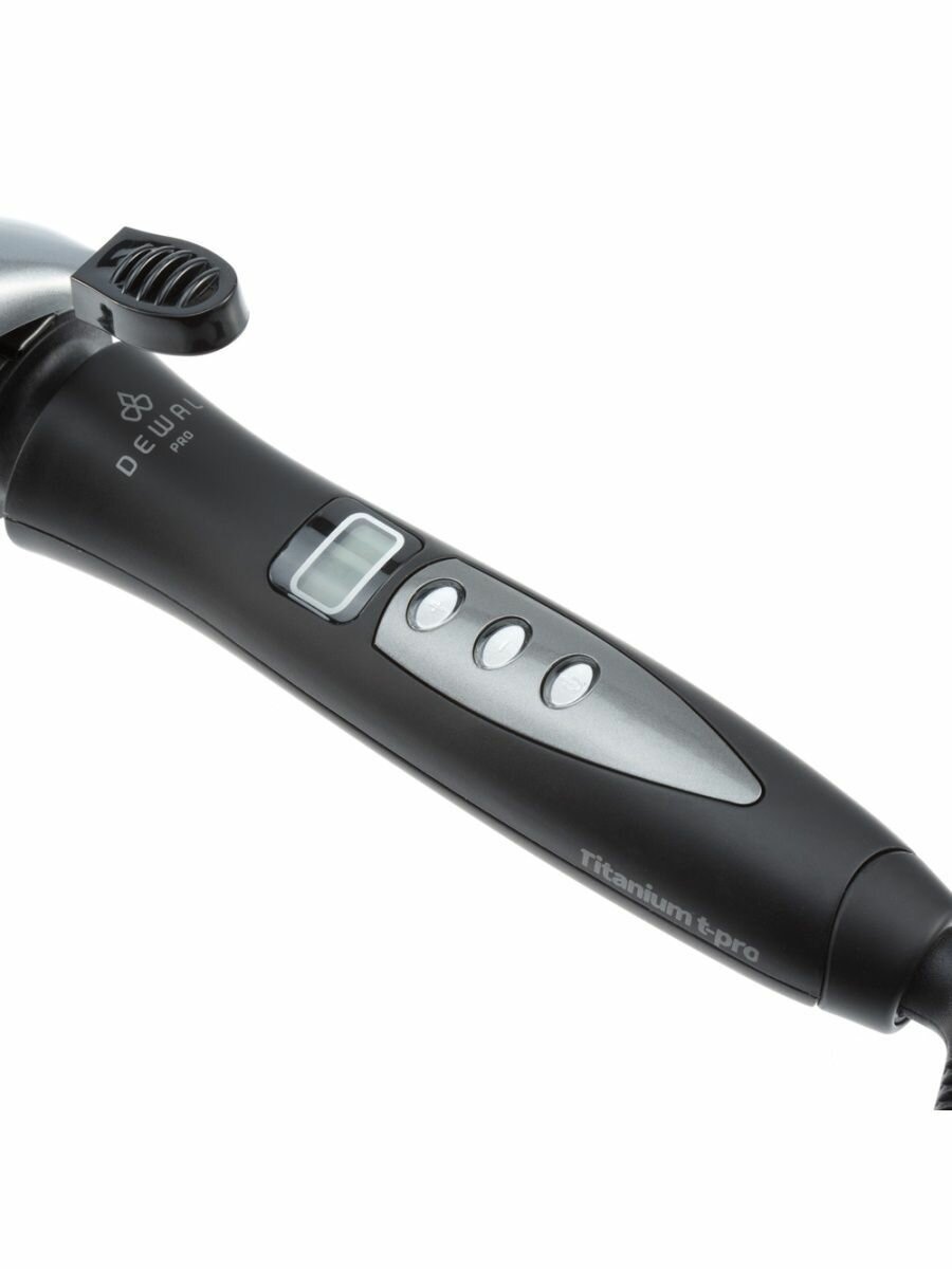 Dewal Плойка для волос TitaniumT Pro с терморегулятором, 75Вт, 38 мм (Dewal, ) - фото №9