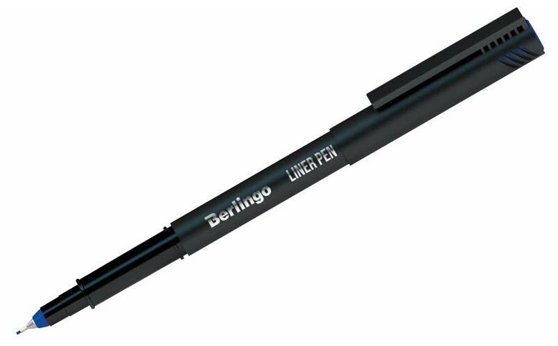 Ручка капиллярная Berlingo "Liner pen", синяя, 0,4мм (арт. 207064)