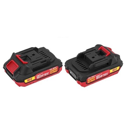 Аккумулятор WORTEX CBL 1820-1 (18.0 В, 2.0 А*ч, индикатор заряда, обрезиненный корпус)