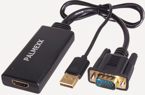 Изображение товара Адаптер PALMEXX AY55 VGA-HDMI FHD1080