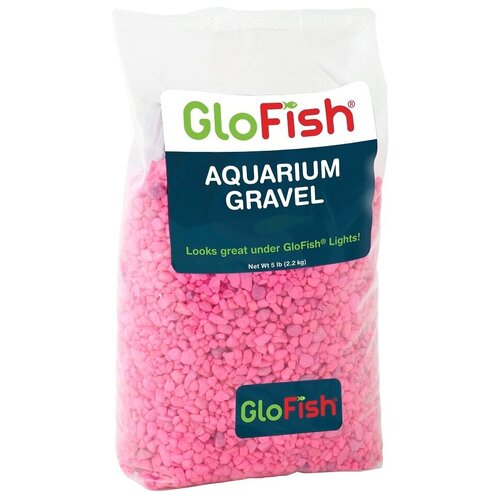 Грунт для аквариума Glofish флуоресцентный розовый (2,26 кг)