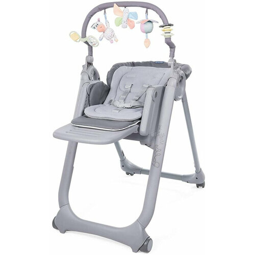 Стульчик для кормления Chicco Polly Magic Relax (graphite)