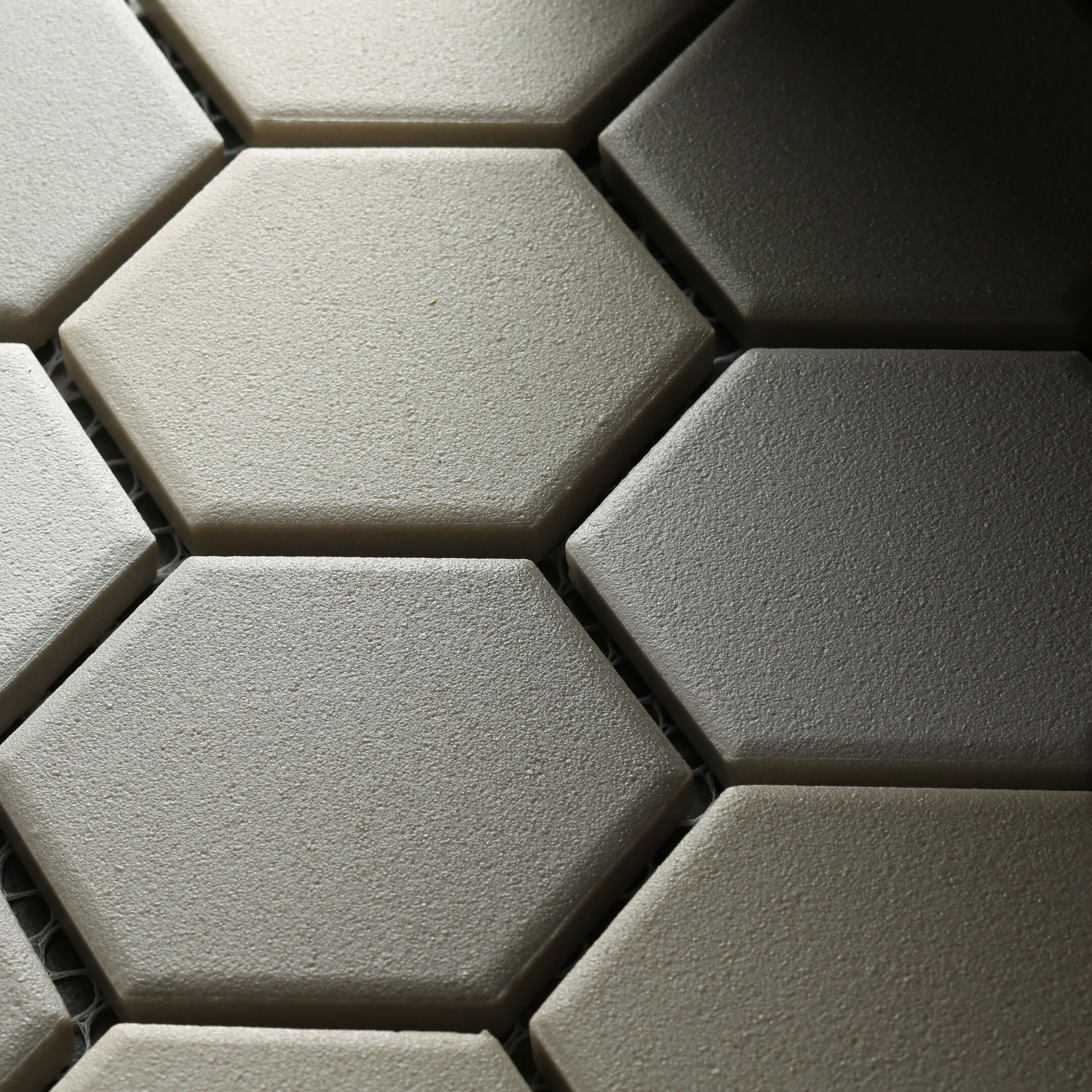 Мозаика Starmosaic Hexagon small LB Mix Antid бежевая керамическая 325х282х6 мм - фотография № 5