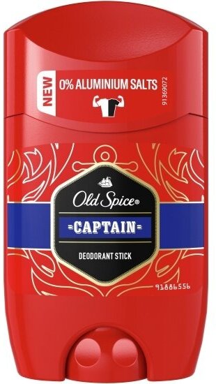 Твердый антиперспирант-дезодорант Old Spice Captain, 50 мл