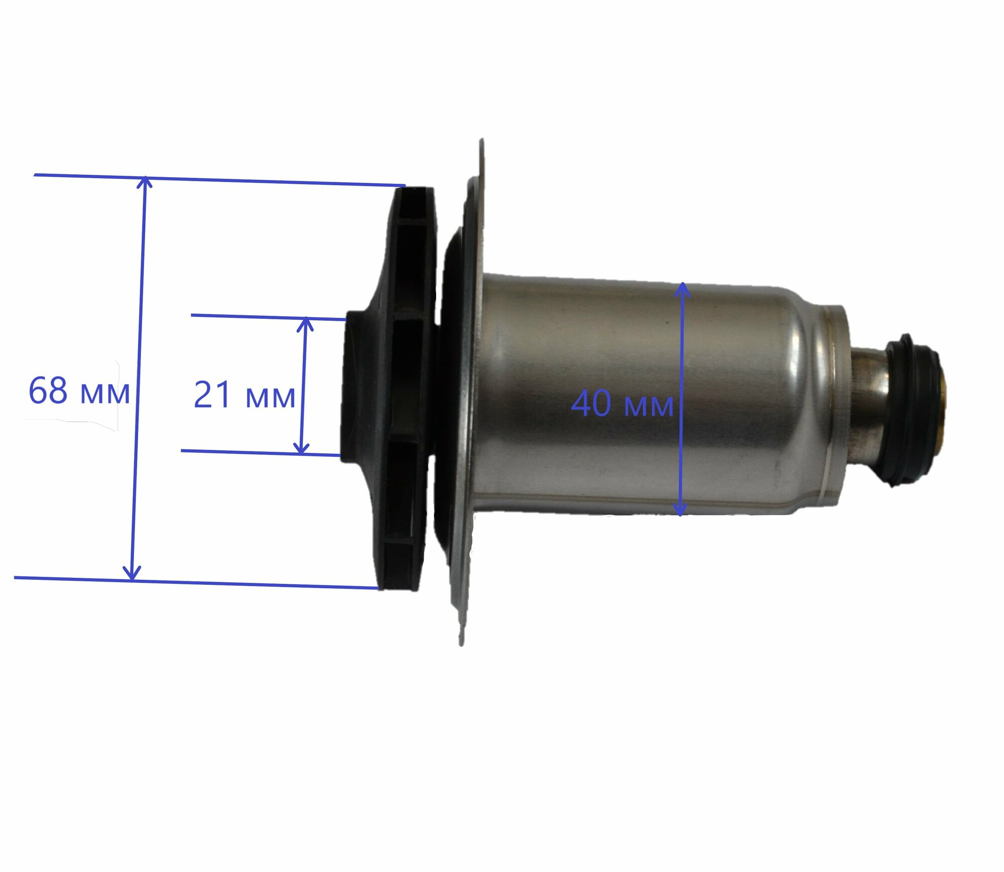 Ротор втулка Wilo VHSL 15/6 HE-2 INTMSL 12/6 2. Подходит для Протерм скат Protherm Ray Версия 13 и 14