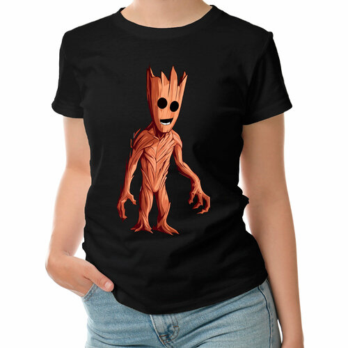 фото Футболка roly, размер s, черный