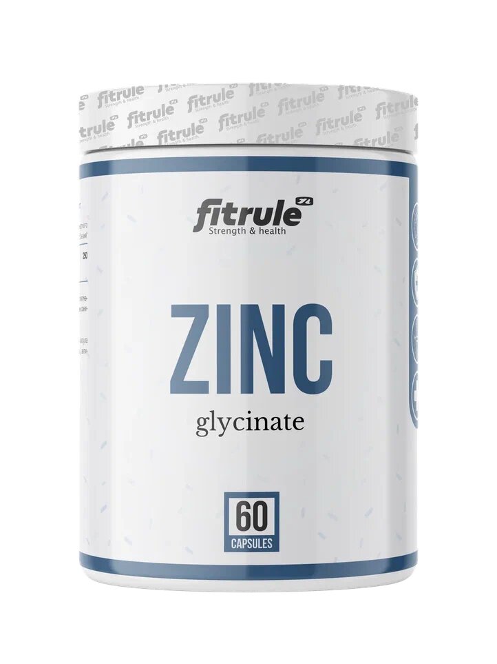 Fitrule Zinc 30 mg - Цинк Глицинат 60 Капсул