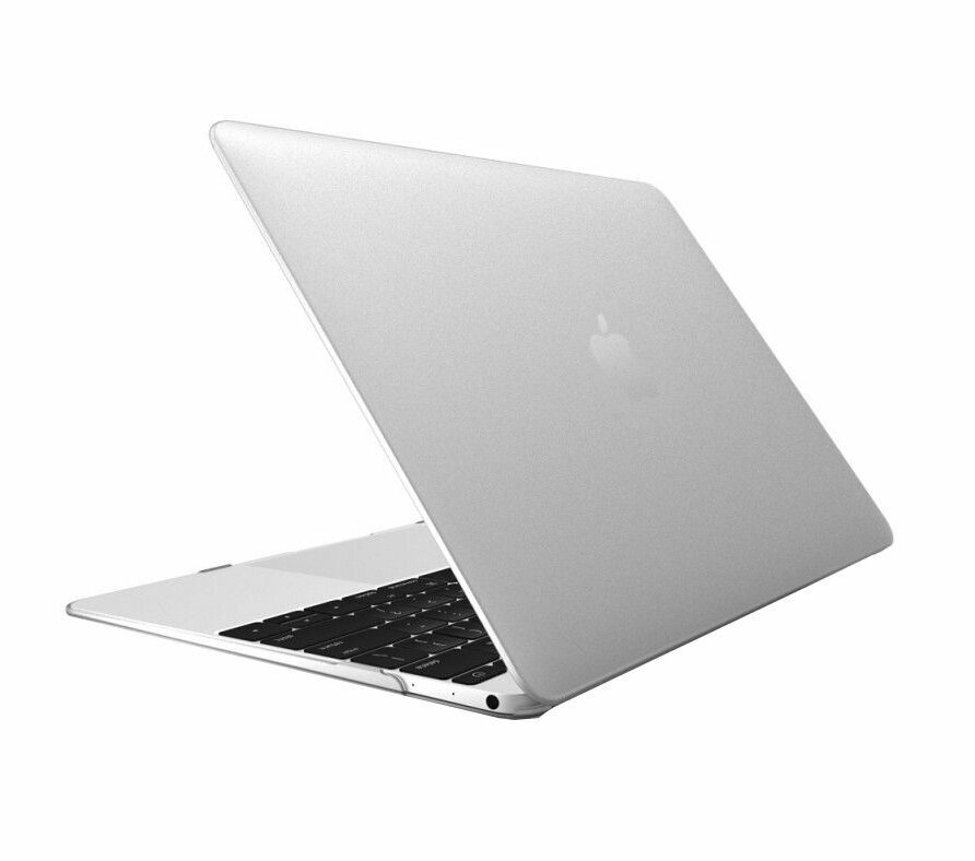 Чехол накладка SHIELD Ultra-Slim Cover Palm Rest Protector для Apple MacBook 12 прозрачный матовый