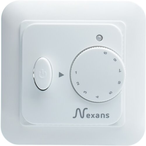 Терморегулятор с датчиком температуры воздуха и пола +10/+50С, 230V, 16A, 3,6 КВт N-COMFORT TR