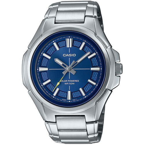 фото Наручные часы casio casio mtp-rs100d-2a, синий, серебряный