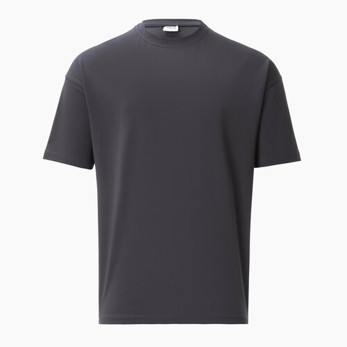 Футболка Minaku, размер 52, серый, мультиколор футболка omsa хлопок однотонная размер 52 серый