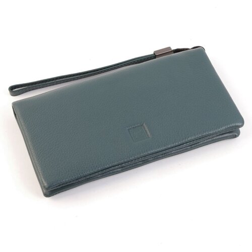 фото Кошелек vermari 3898-1806 лаке блу, фактура гладкая, зеленый, синий