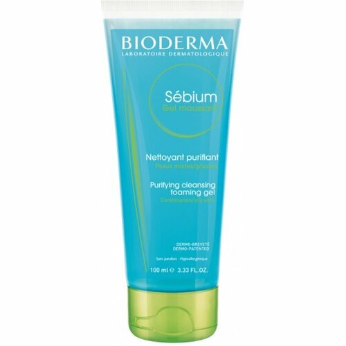 Гель для лица Bioderma Sebium Очищающий, 100 мл bioderma очищающий гель для лица sebium 100 мл