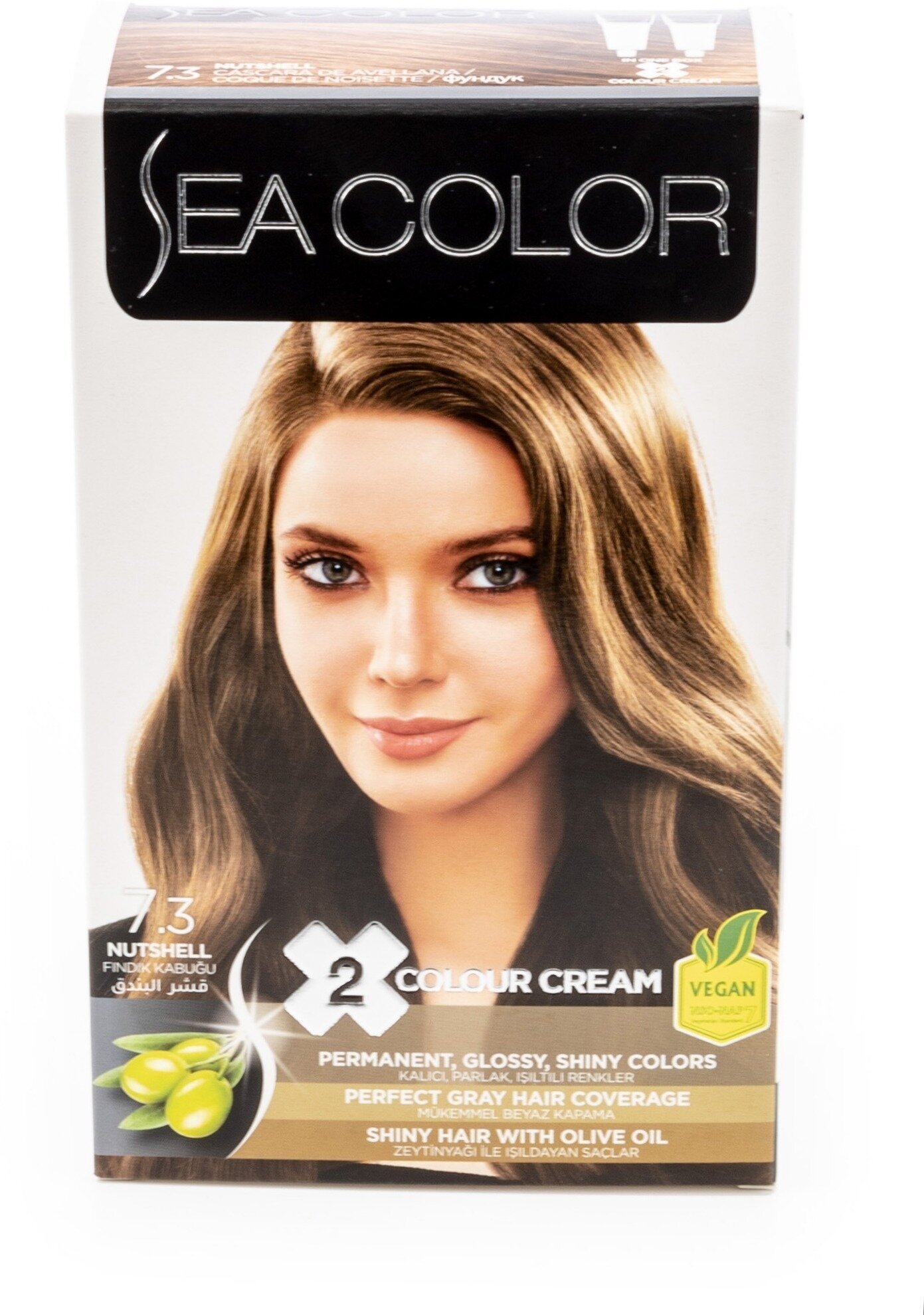 фото SEA COLOR № 7.3 Фундук Краска для волос