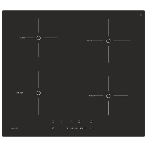 Индукционная варочная поверхность Darina PL EI313 B черный 1863700₽