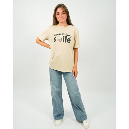 Футболка размер 40/60, бежевый