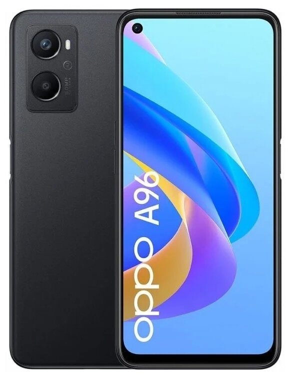 Смартфон OPPO A96 4G 6/128 ГБ RU, звездный черный